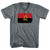Angola Country Flag Adult Tri-Blend V-Neck T-Shirt by Ultras