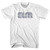 Elmira ELM Airport Womens Cotton Junior Cut T-Shirt - White