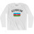 Azerbaijan Country Flag Heritage Adult Cotton Long Sleeve T-Shirt by Ultras