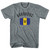 Barbados Country Flag Heritage Youth Tri-Blend T-Shirt by Ultras