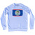Belize Country Flag Adult Tri-Blend Sweatshirt by Ultras