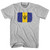 Barbados Country Flag Womens Cotton Junior Cut T-Shirt by Ultras