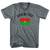 Burkina Faso Country Flag Heritage Adult Tri-Blend V-Neck T-Shirt by Ultras