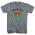 Burkina Faso Country Flag Heritage Adult Tri-Blend T-Shirt by Ultras
