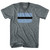 Botswana Country Flag Adult Tri-Blend V-Neck T-Shirt by Ultras