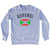 Burundi Country Flag Heritage Adult Tri-Blend Sweatshirt by Ultras