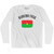 Burkina Faso Country Flag Heritage Adult Cotton Long Sleeve T-Shirt by Ultras