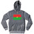 Burkina Faso Country Flag Tri-Blend Hoodie by Ultras