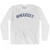 Sheeeeet Adult Cotton Long Sleeve T-Shirt by Ultras