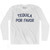 Tequila Por Favor Adult Cotton Long Sleeve T-Shirt by Ultras