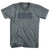 Eugene EUG Airport Tri-Blend V-neck Womens Junior Cut T-shirt - Athletic Grey