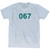 Squid Numbers 067 Adult Tri-Blend T-Shirt by Ultras