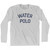 Water Polo Adult Cotton Long Sleeve T-Shirt by Ultras