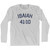 Isaiah 41 10 Adult Cotton Long Sleeve T-Shirt by Ultras