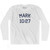 Mark 10 27 Adult Cotton Long Sleeve T-Shirt by Ultras