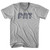 Flint Airport FNT Adult Tri-Blend V-neck T-shirt - Cool Grey
