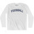 Foosball Adult Cotton Long Sleeve T-Shirt by Ultras