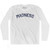Madness Adult Cotton Long Sleeve T-Shirt by Ultras