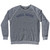 Hard Work Adult Tri-Blend Sweatshirt - Athletic Grey