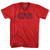 Green Bay Airport GRB Adult Tri-Blend V-neck T-shirt - Heather Red