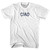 Ciao - Italian For Hello Womens Cotton Junior Cut T-Shirt - White