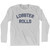 Lobster Rolls Adult Cotton Long Sleeve T-shirt - Grey Heather