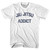 Jiu Jitsu Addict Adult Cotton T-shirt - White