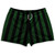 Hunter Green & Black Vertical Stripe Shorty Short Gym Shorts 2.5" Inseam Made In USA by Ultras Hunter Green & Black Vertical Stripe Shorty Short Gym Shorts 2.5" Inseam Made In USA by Ultras