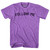 Follow Me Adult Tri-Blend T-shirt - Heather Purple