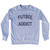 Futbol Addict Adult Tri-Blend Sweatshirt - Heather Grey