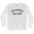 California Culture Adult Cotton Long Sleeve T-shirt by Ultras California Culture Adult Cotton Long Sleeve T-shirt by Ultras