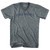 Free Agent Tri-Blend V-neck Womens Junior Cut T-shirt - Athletic Grey