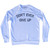 Don't Ever Give Up Adult Tri-Blend Sweatshirt by Ultras