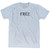 Free Adult Tri-Blend T-shirt - Athletic White