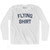 Flying Shirt Adult Cotton Long Sleeve T-Shirt by Ultras