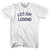 Leg Day Legend Womens Cotton Junior Cut T-Shirt by Ultras