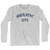 Insolvent City Adult Cotton Long Sleeve T-Shirt by Ultras