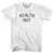 Health Nut Adult Cotton T-shirt - White