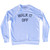Walk It Off Adult Tri-Blend Sweatshirt by Ultras