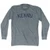 Keanu Adult Tri-Blend Long Sleeve T-shirt by Ultras