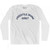 Freestyle Skiing Addict Adult Cotton Long Sleeve T-shirt - White