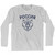 Russia Bear Poccnr Adult Cotton Long Sleeve T-Shirt by Ultras