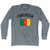 Cameroon Country Flag Heritage Adult Tri-Blend Long Sleeve T-Shirt by Ultras