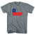 Chile Country Flag Womens Tri-Blend Junior Cut T-Shirt by Ultras