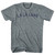 La La Land Womens Tri-Blend Junior Cut T-Shirt - Athletic Grey