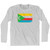 Comoros Country Flag Adult Cotton Long Sleeve T-Shirt by Ultras