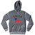 Chile Country Flag Heritage Tri-Blend Hoodie by Ultras