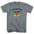 Central African Republic Country Flag Heritage Youth Tri-Blend T-Shirt by Ultras
