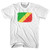 Congo Country Flag Womens Cotton Junior Cut T-Shirt by Ultras
