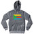 Comoros Country Flag Tri-Blend Hoodie by Ultras